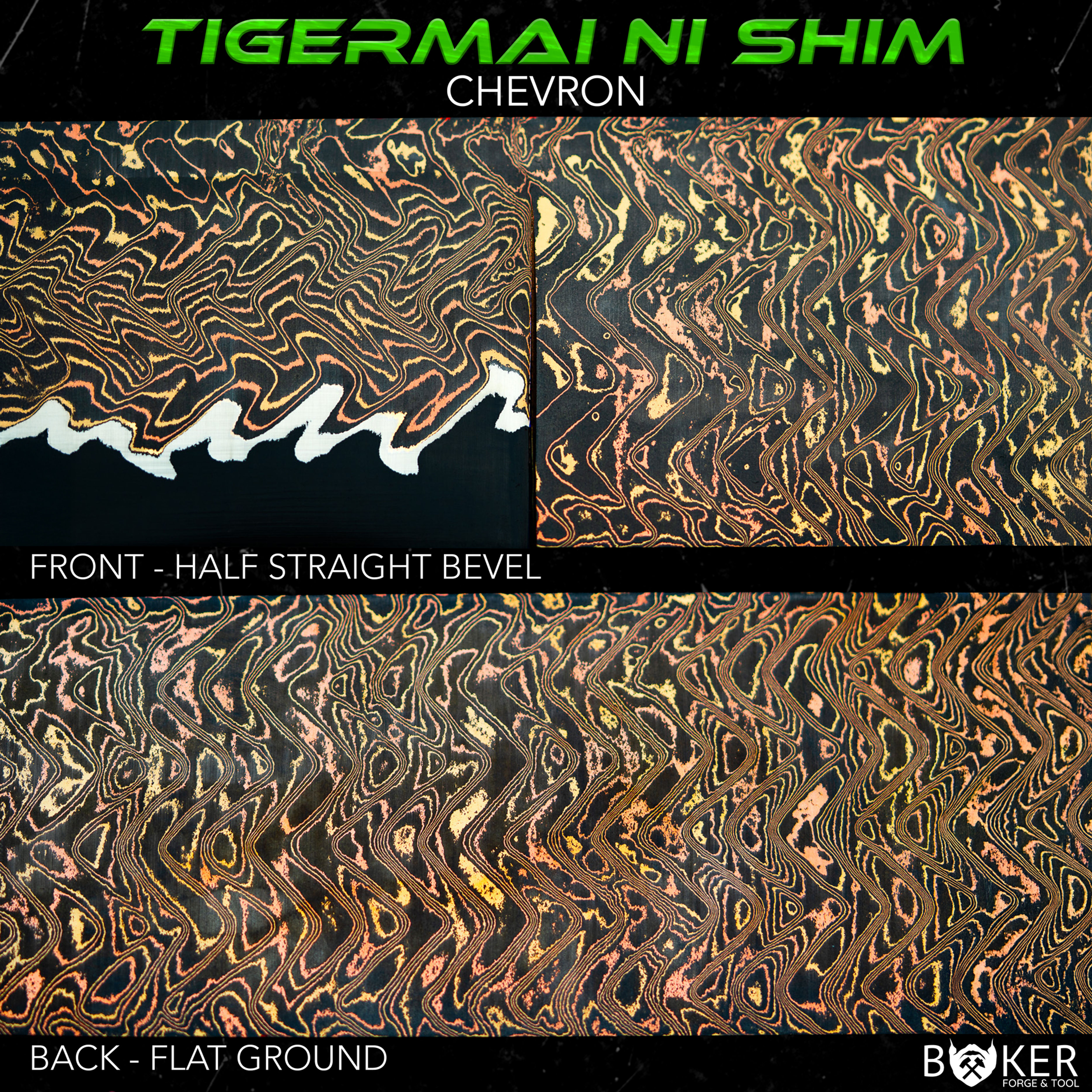 TigerMai Nickel Shim ( Chevron )