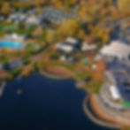 Aerial view of Tattershall Lakes holiday park in Lincolnshire