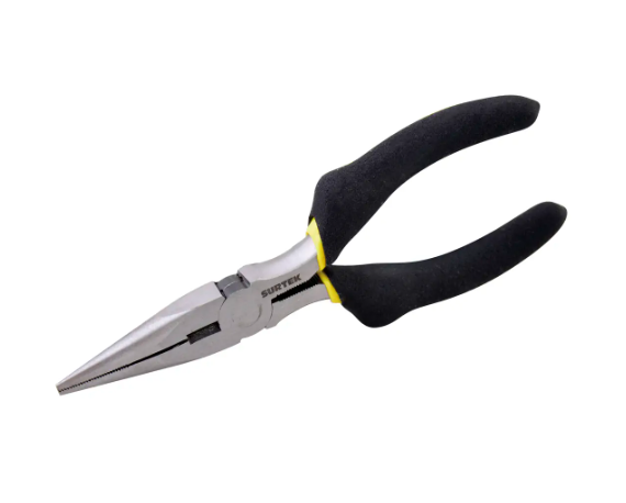 Pinzas de punta con mango Rubber Grip URREA