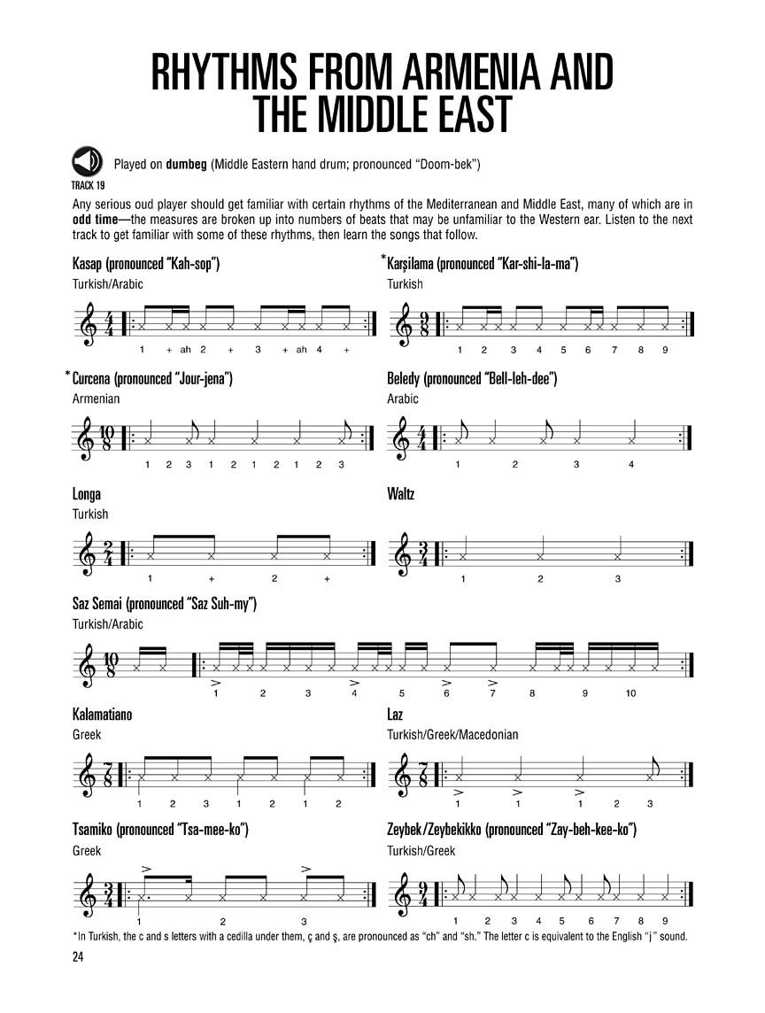 תמונה ממוזערת: Hal Leonard Oud Method +MP3