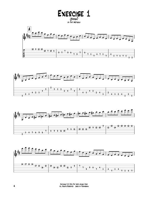 תמונה ממוזערת: Pat Metheny Guitar Etudes HL 00696587 אטיודים לגיטרה מאת פט מתיני