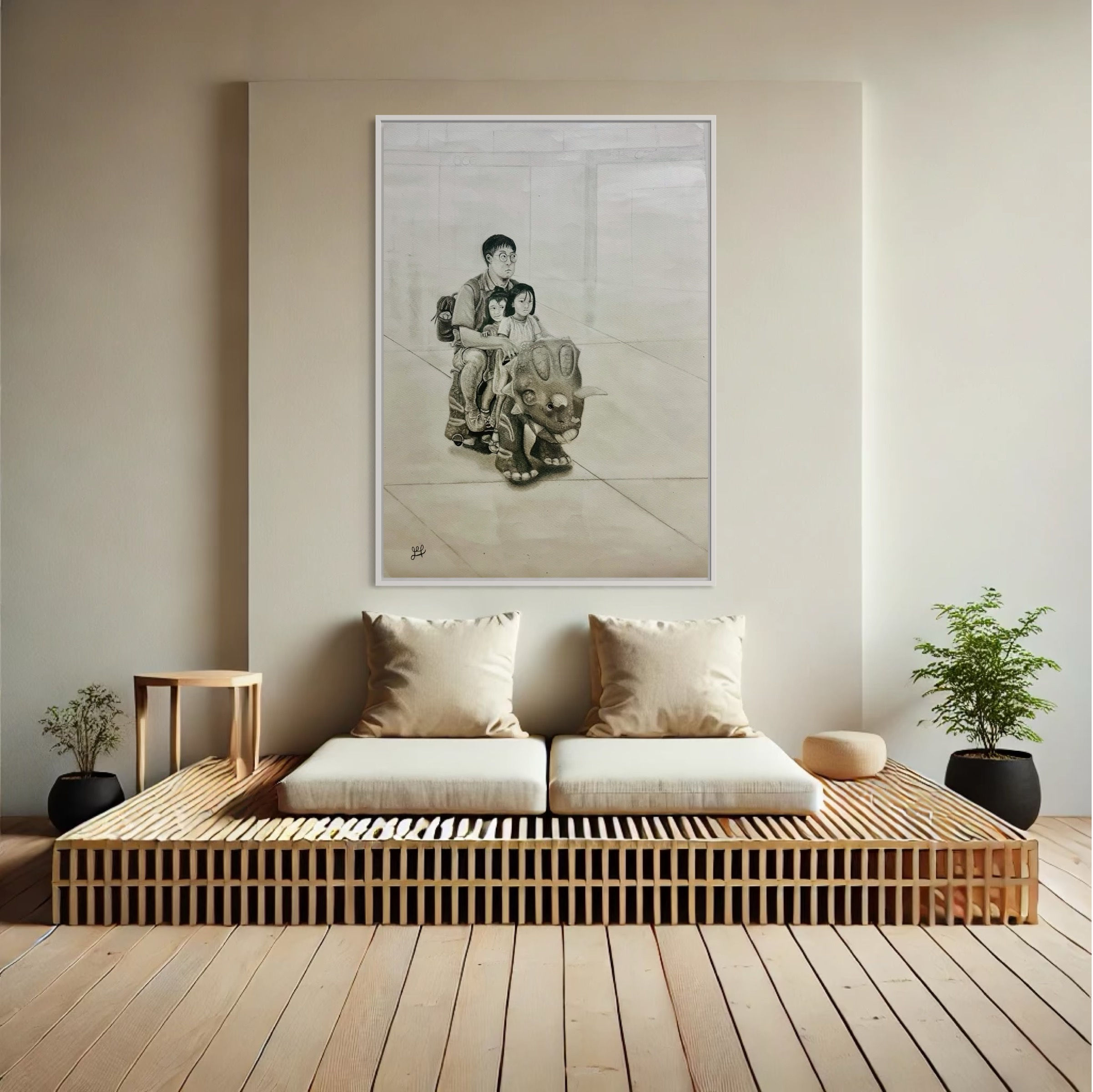 FRAMED CANVAS | סטנגה