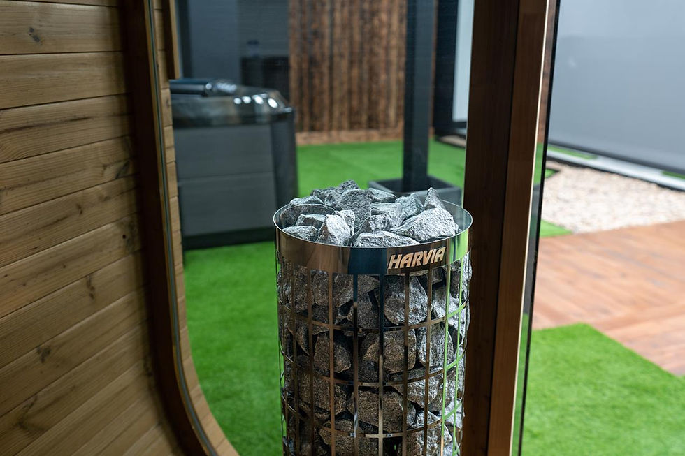 Thumbnail: Hekla Cube 160 (2 person) Outdoor Traditional Sauna