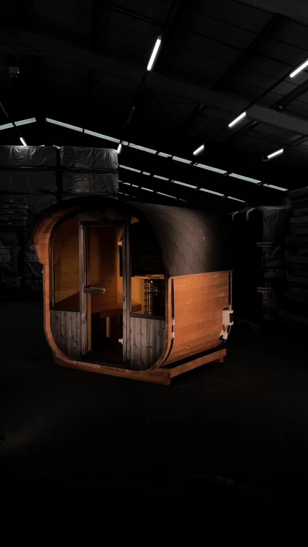 Woodchop Cube Outdoor Sauna