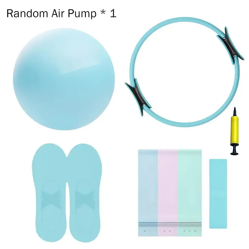 Thumbnail: 5Pcs Pilates Essential Kit With Toning Pilates Ring & Resistance Band Pilates