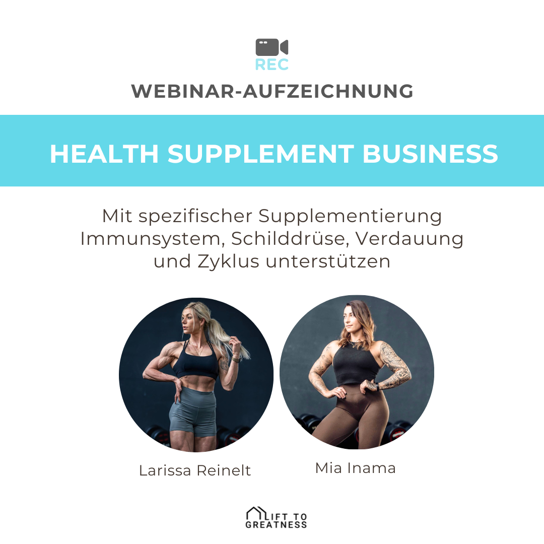 Health - Supplement - Business