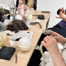 Felting Workshop at Studio Mooi