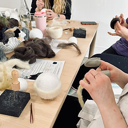 Felting Workshop at Studio Mooi