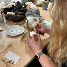 Felting Workshop at Studio Mooi