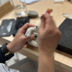Needle Felting Workshop at Studio Mooi
