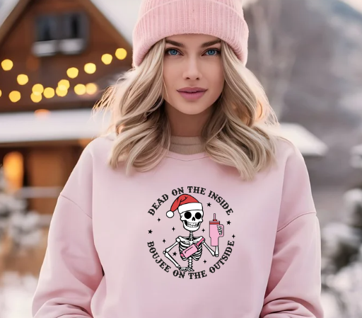 Dead on the Inside but Boujee Sweatshirt