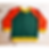 Forest Sunset Sporty Raglan Sweater 90s inspired handmade kids clothes
