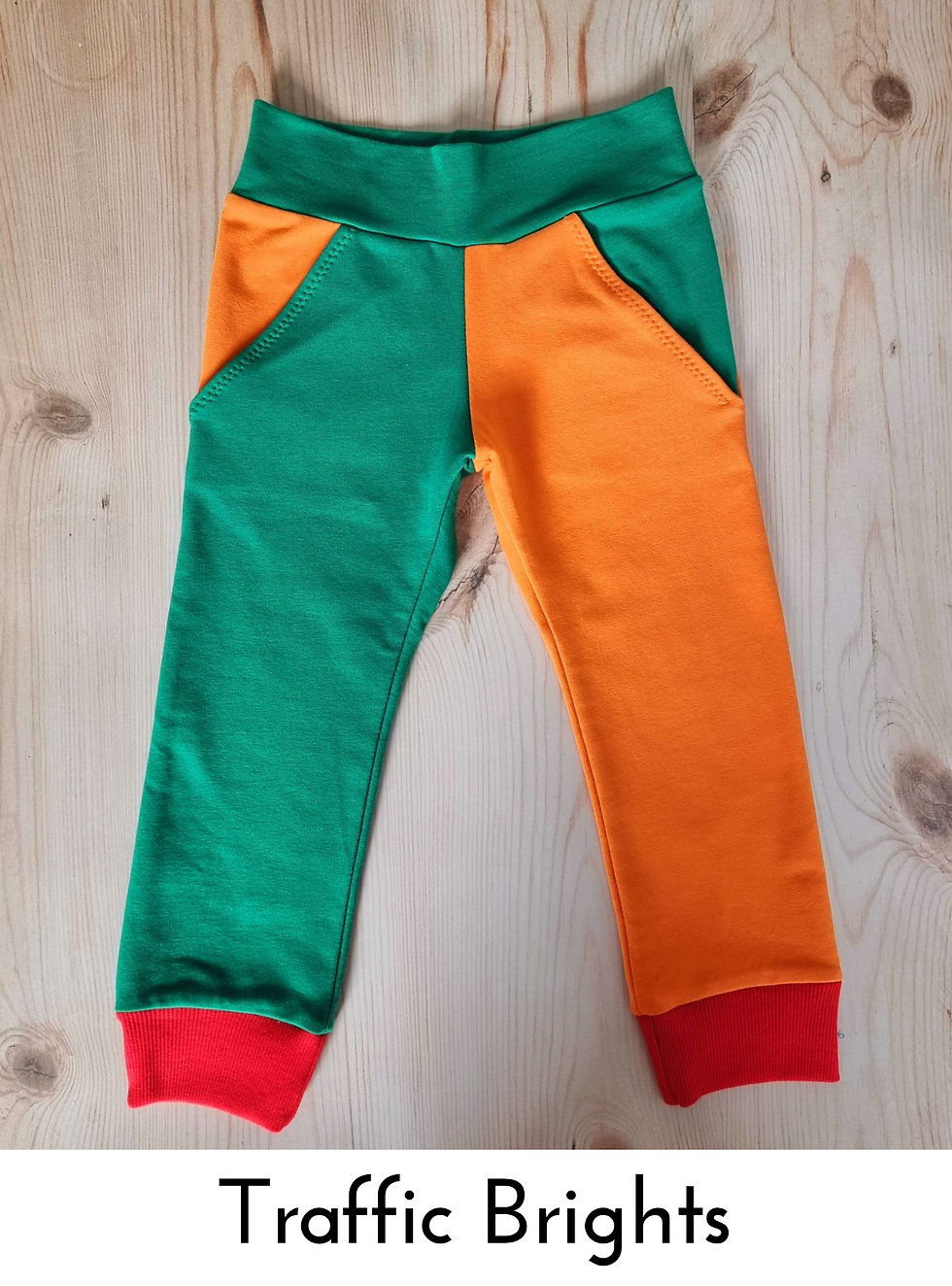 Thumbnail: Colour Block Joggers - made to order