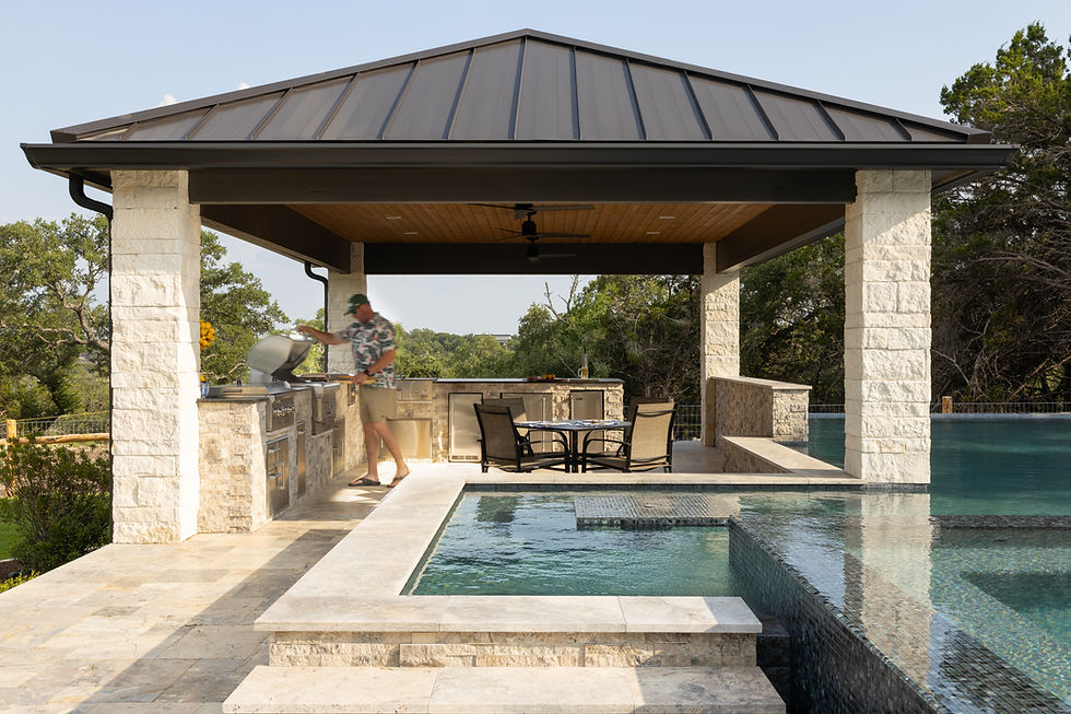 Thinking of incorporating a pool in your custom build? Don't wait until after your build is done. Thoughtfully incorporate it in the architectural design!