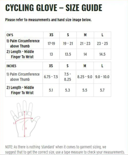 Thumbnail: VELO TATTOO CYCLING GLOVES