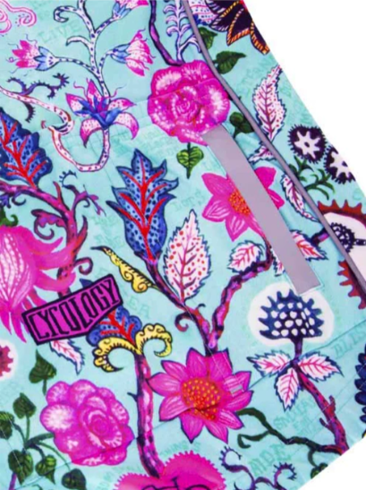 Thumbnail: SECRET GARDEN LONG SLEEVE JERSEY AQUA