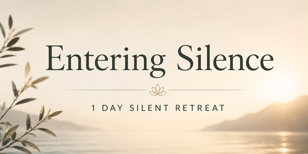 Entering Silence