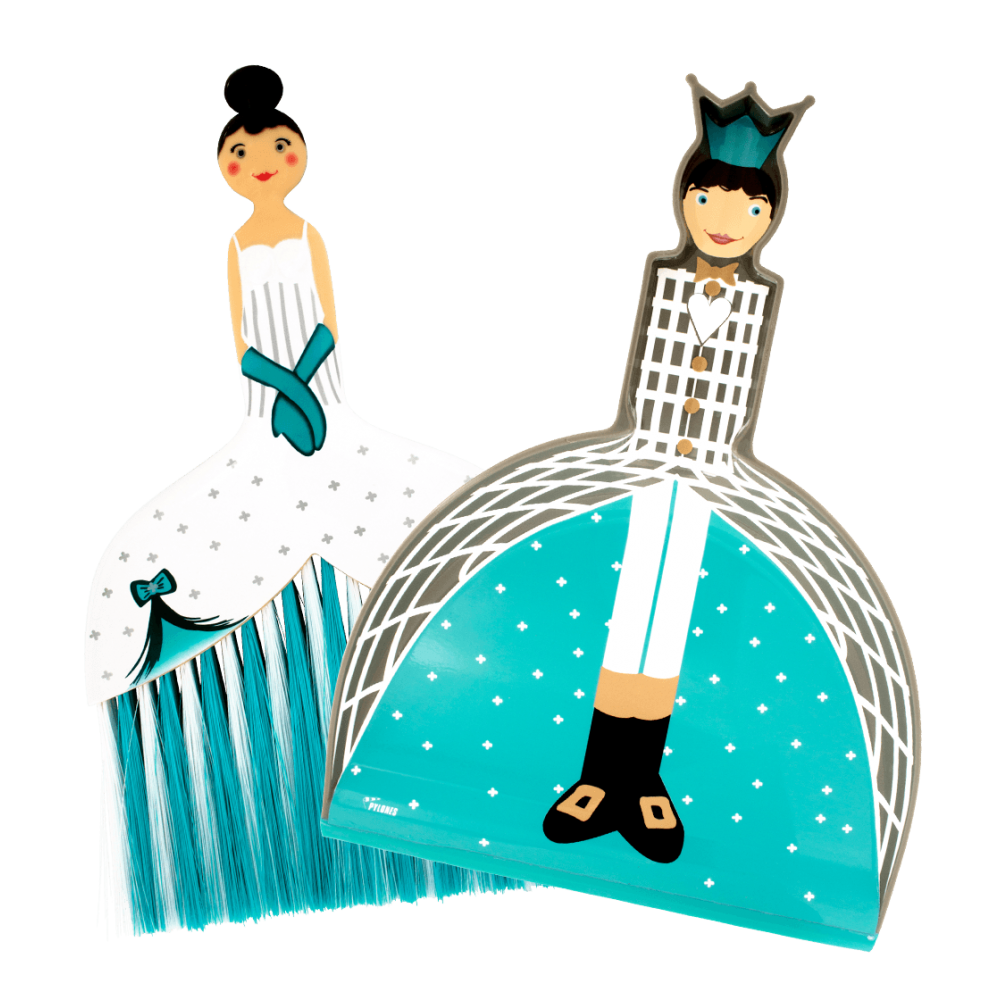 Paletta e scopino - Cendrillon Bianco Pylones