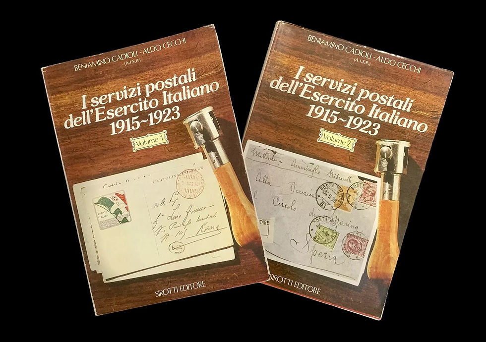 I servizi postali dell'Esercito Italiano 1915-1923