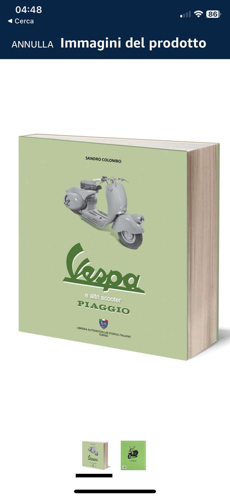 Vespa ed Altri Scooter Piaggio Autore: Sandro Colombo