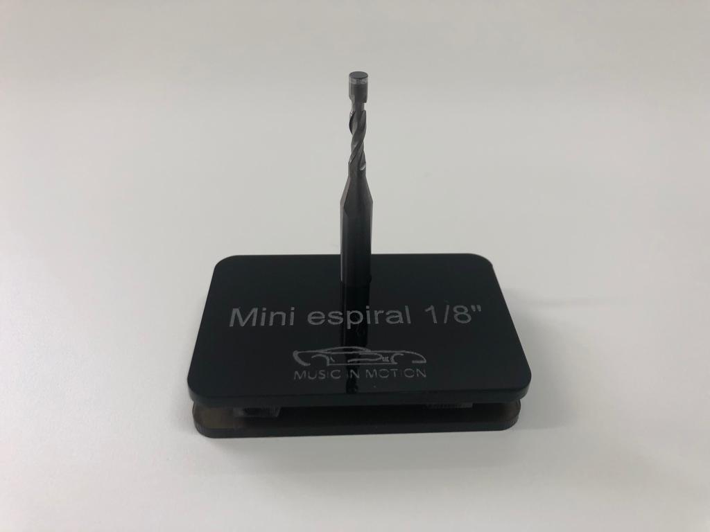 Mini espiral 1/8"