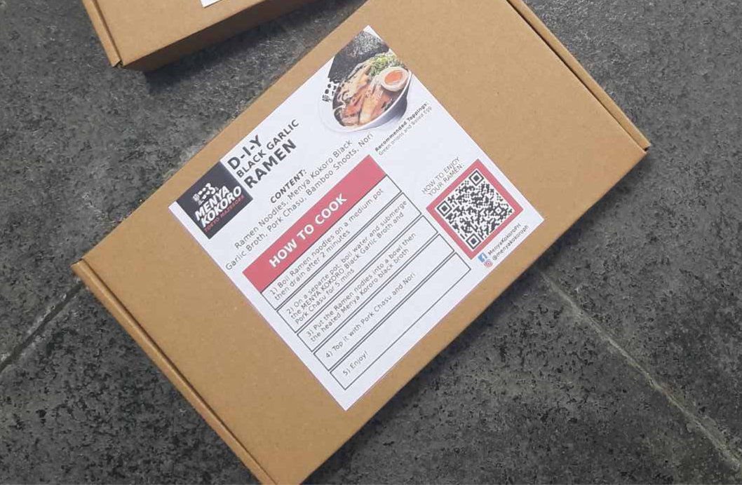 DIY Kit Black Garlic Ramen (2 portions)