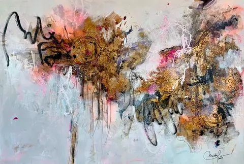 Collection Vision | Perception Mariclair Plante artiste peintre art abstrait contemporain