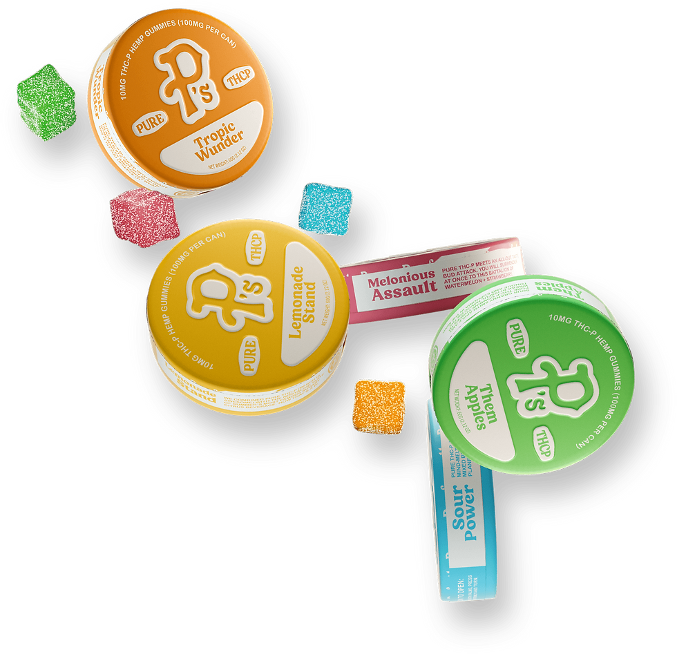 Pure P's THCP Gummies