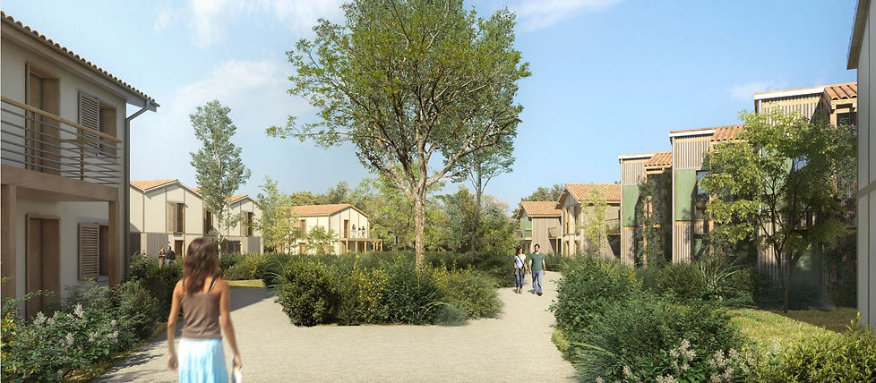 Triptyque COL o'jardin Logements participatifs Couffouleux