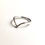 Thumbnail: Silver Wishbone Ring ~ Size N1/2