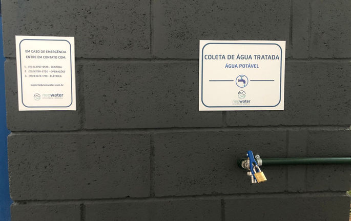 ETA da NeoWater para o WT Anhanguera em Osasco