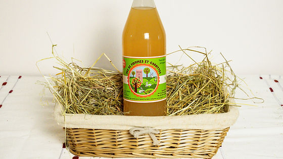 Jus de pommes et de carottes