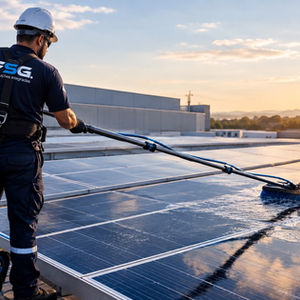 Limpeza de Painel Solar e Fachada