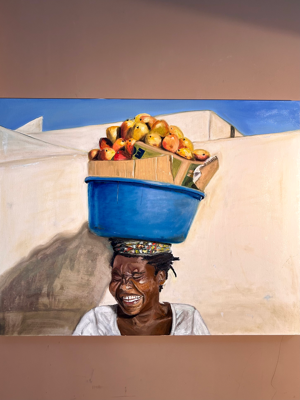 Miniatura: A mulher da cesta de frutas