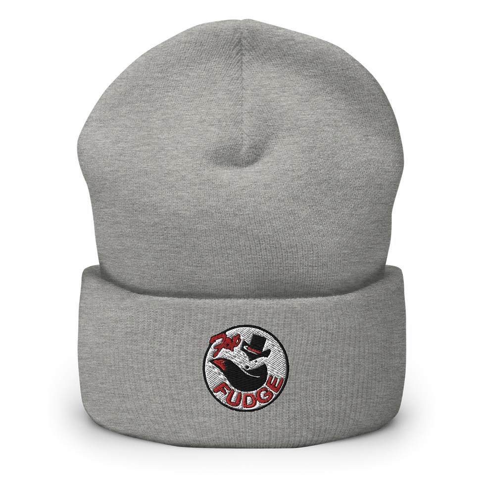 Thumbnail: Fox Fudge Custom Embroidered Cuffed Beanie