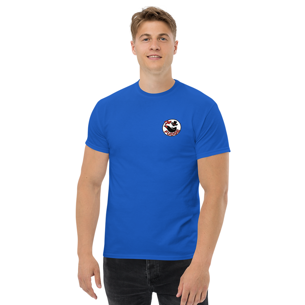 Thumbnail: Fox Fudge Men's Short Sleeve T-Shirt - It's Fudge O'Clock Somewhere