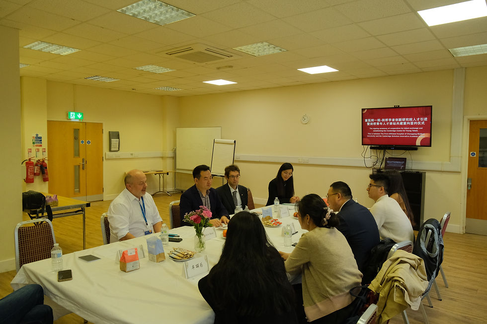 Cooperation for talent exchange and establishing the Cambridge Centre for Young Talent 1