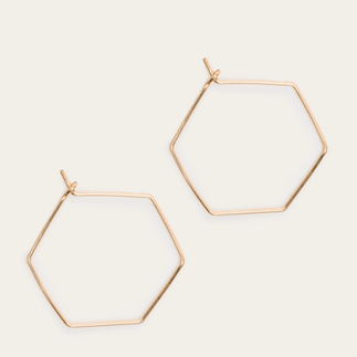 gold earring