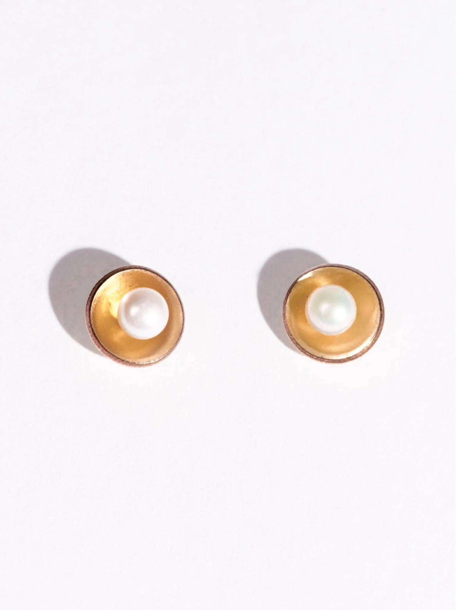 Emma Pearl Dish Studs