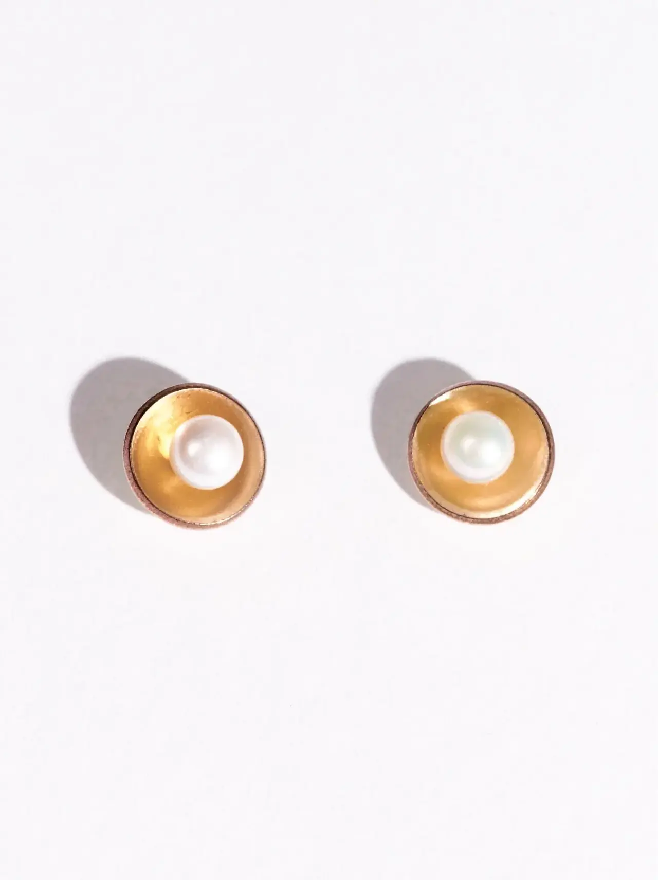 Emma Pearl Dish Studs