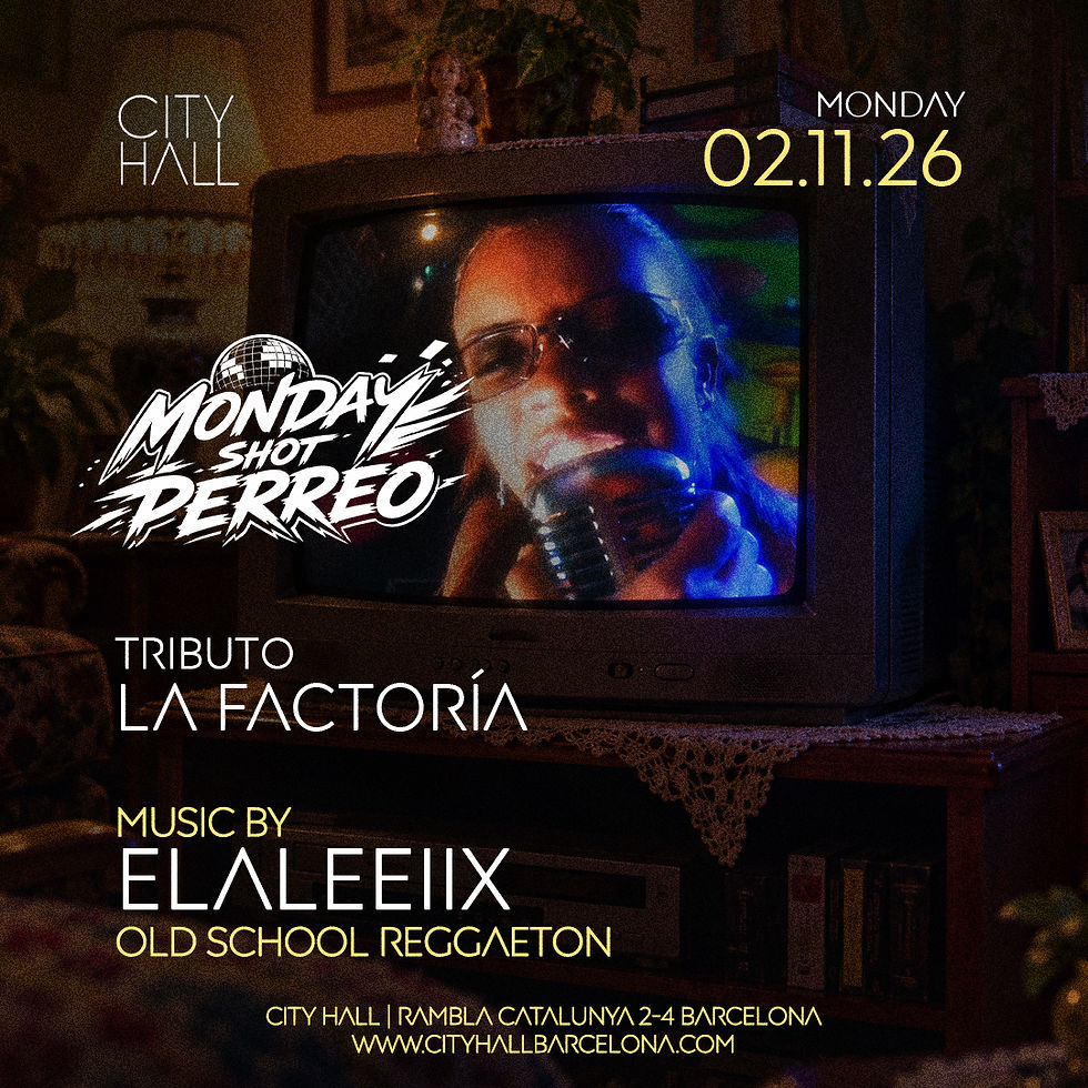 MONDAY PERREO | TRIBUTO AL REGGAETON OLD SCHOOL: LA FACTORÍA | MAIN ROOM