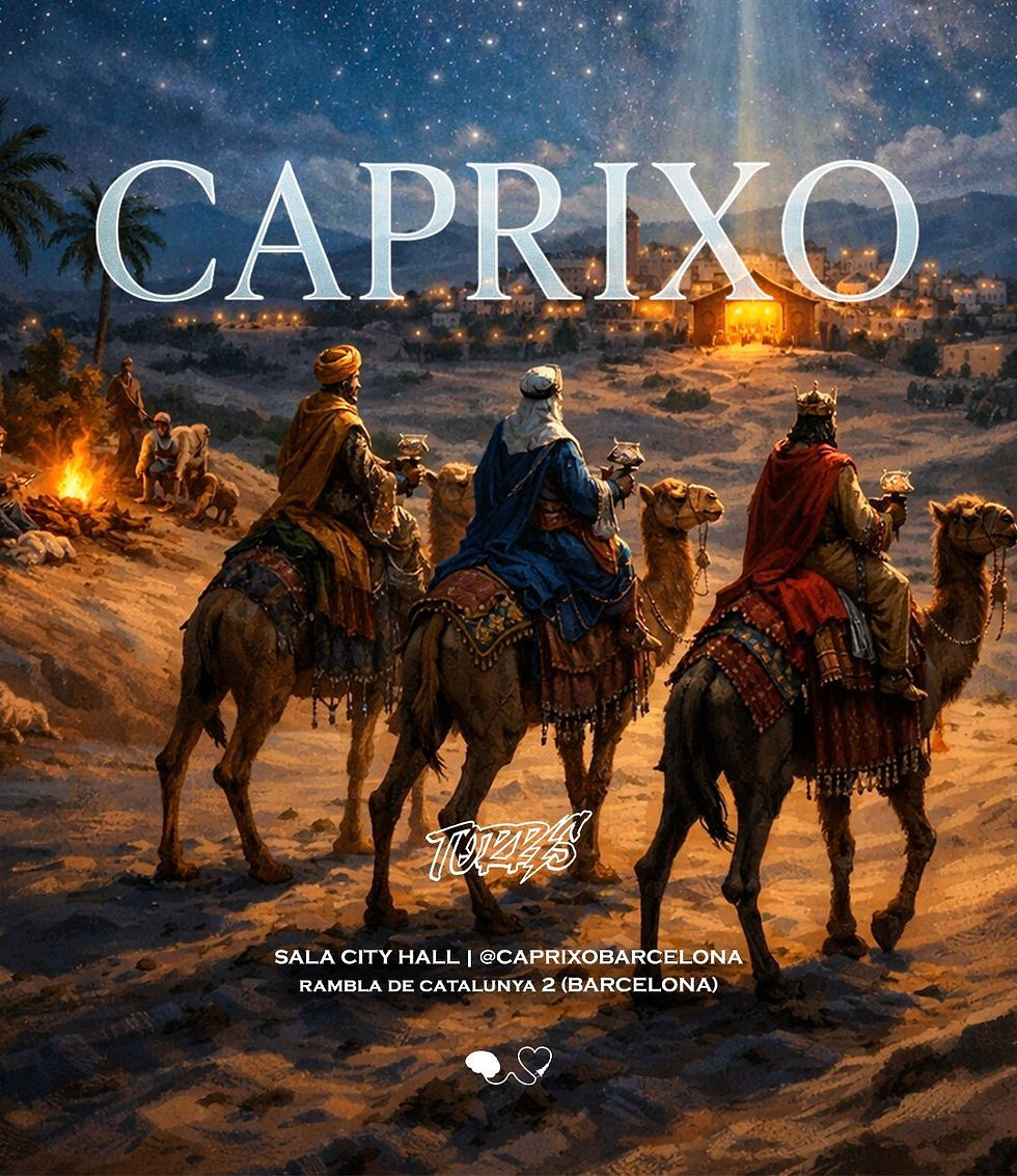 CITY HALL PRES . CAPRIXO by Disconnect Events l VÍSPERAS DE REYES 👑