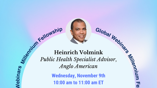 Global Webinar with Heinrich Volmink