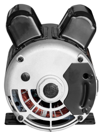 Motor eléctrico newman 3hp con 2 polos bi voltaje vista trasera