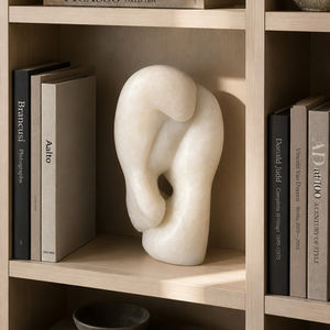 Detaillierte Aufnahme eines Ohres, Skulptur