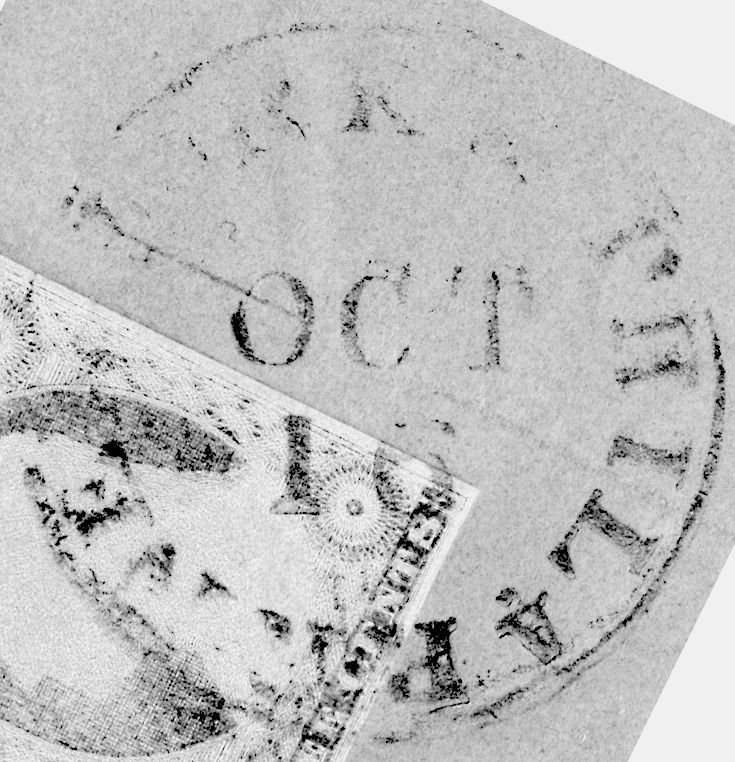 Thumbnail: #11a Type II on1852 Philadelphia drop letter from a stockbroker to a client