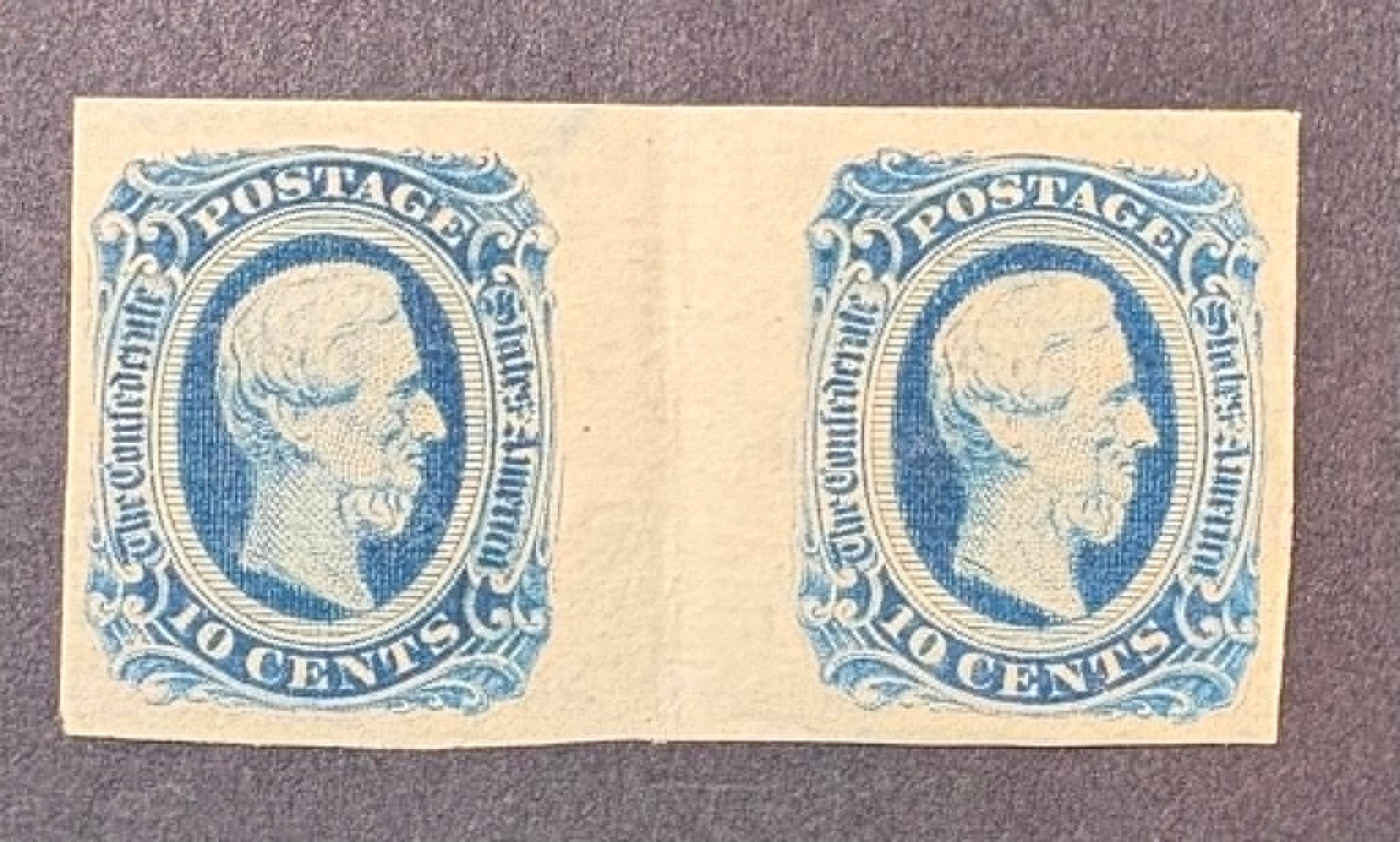 CSA #12 MNH Gutter Pair