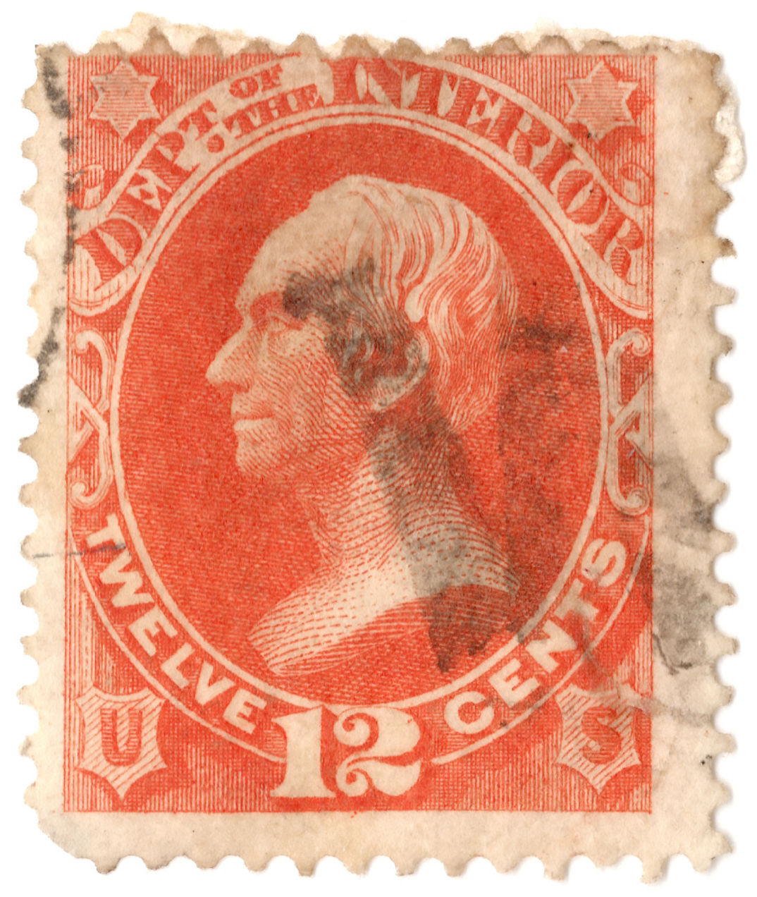 O20 - Outstanding "W" Fancy Cancel 