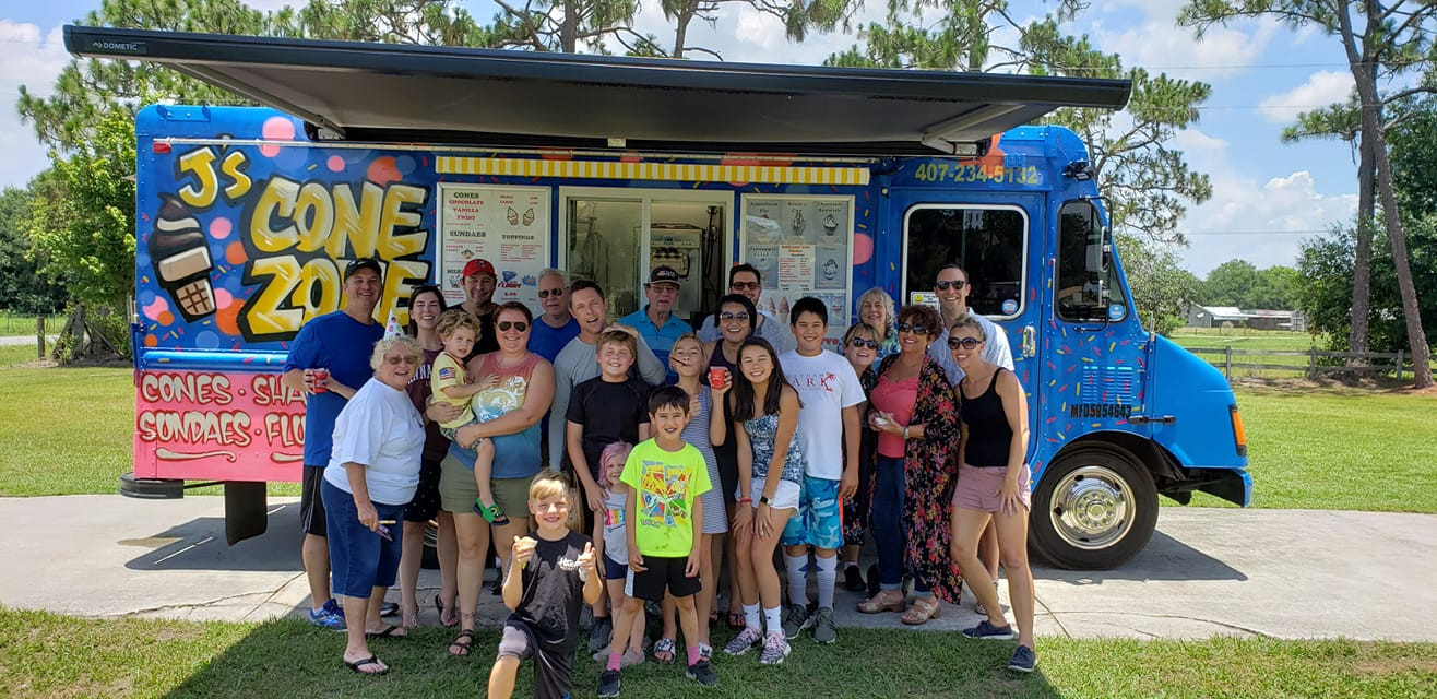 Ice Cream Truck J's Cone Zone Florida