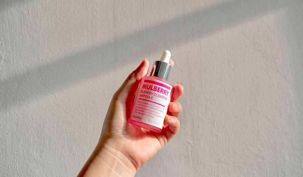 A'PIE, Mulberry Blemish Ampoule, Formula Bright, Skincare, Intern, Marketing, Singapore, Beauty